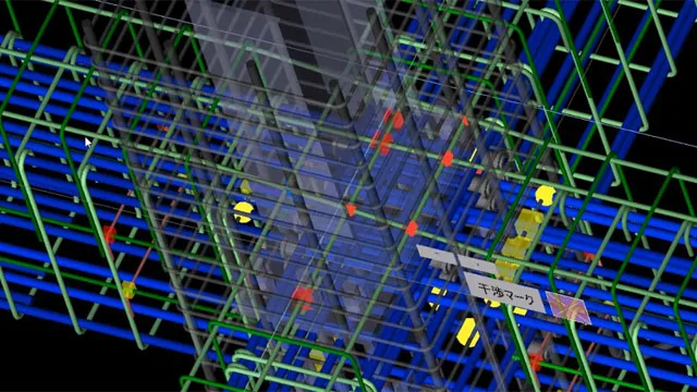 鉄筋干渉チェック機能